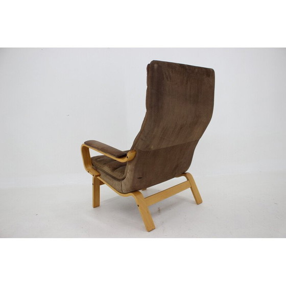 Image 1 of Poltrona vintage in pelle "Contino" di Yngve Ekström, Svezia, anni '70