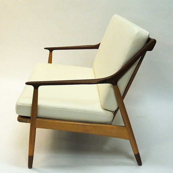 Image 1 of Vintage 2-seated loveseat sofa by Kurt Ostervig for Jason Mobler Danish 1950s