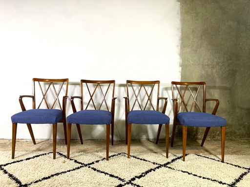 Set Of 4 Zijlstra Joure "Poly Z" Chairs, Abraham A. Patijn 