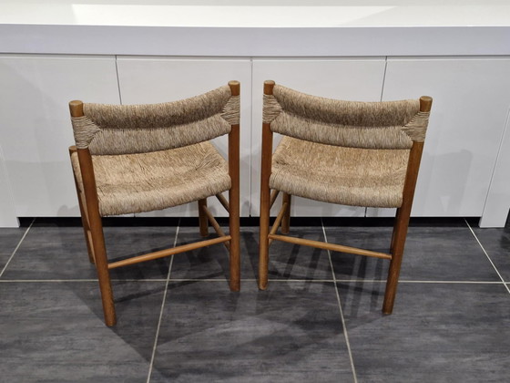 Image 1 of Pair Of Dordogne Chairs By Robert Sentou, 1950s