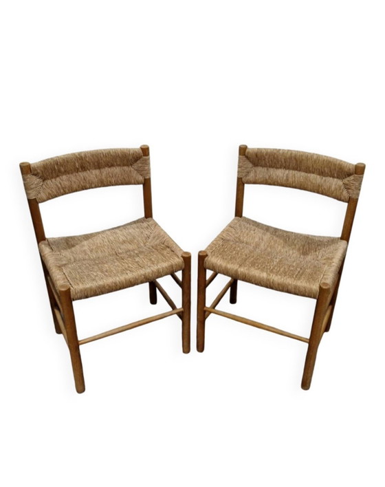Image 1 of Pair Of Dordogne Chairs By Robert Sentou, 1950s
