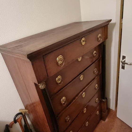 Image 1 of Antique Oak Chest of Drawers