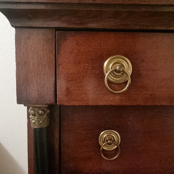 Image 1 of Antique Oak Chest of Drawers