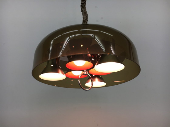 Image 1 of Mid-century design hanging lamp, 1970’s