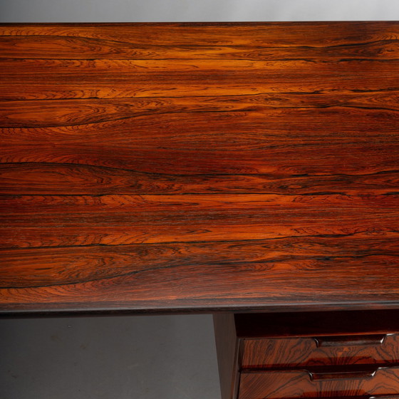 Image 1 of Rosewood Model 75 Desk By Gunni Omann For Omann Jun Mobelfabrik, 1960S