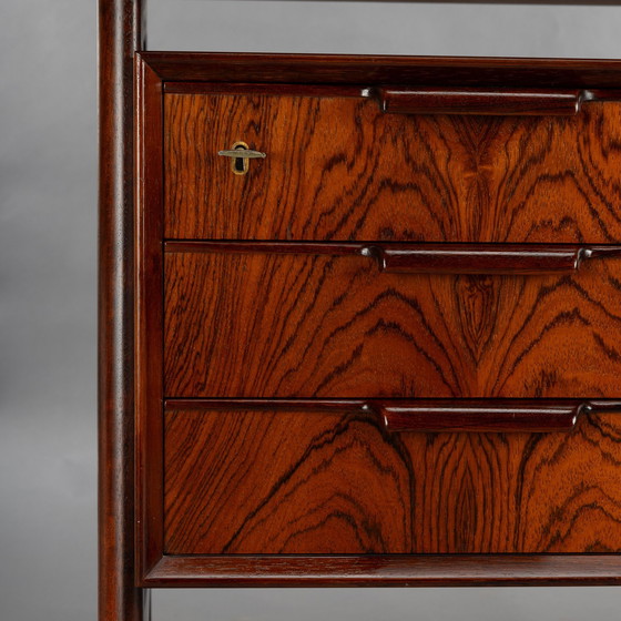 Image 1 of Rosewood Model 75 Desk By Gunni Omann For Omann Jun Mobelfabrik, 1960S