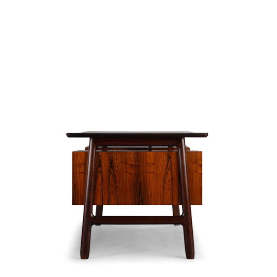 Image 1 of Rosewood Model 75 Desk By Gunni Omann For Omann Jun Mobelfabrik, 1960S