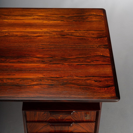 Image 1 of Rosewood Model 75 Desk By Gunni Omann For Omann Jun Mobelfabrik, 1960S