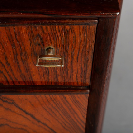 Image 1 of Rosewood Model 75 Desk By Gunni Omann For Omann Jun Mobelfabrik, 1960S