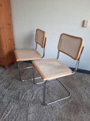 6x Marcel Breuer chaise Cesca