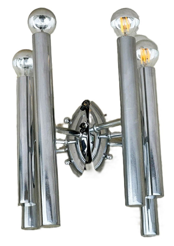 Image 1 of Pair Of Vintage Wall Lights