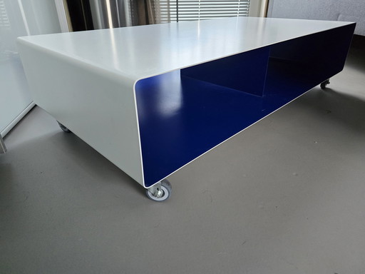 Müller Steel TV Furniture R200-N White/Cobalt