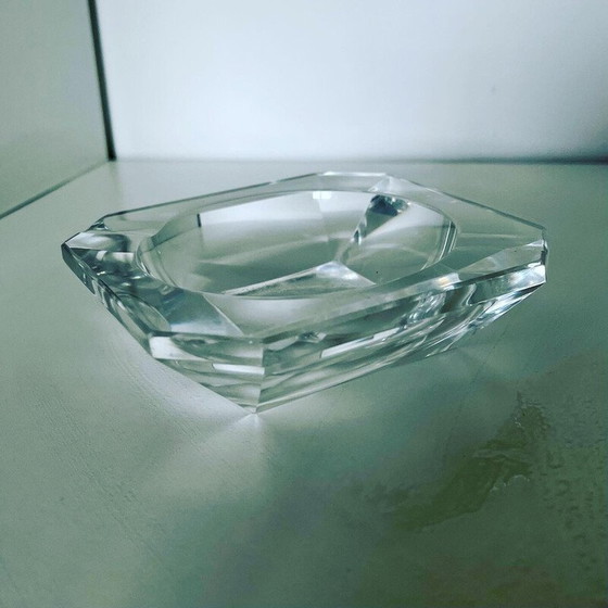 Image 1 of Vintage crystal ashtray for Val St Lambert