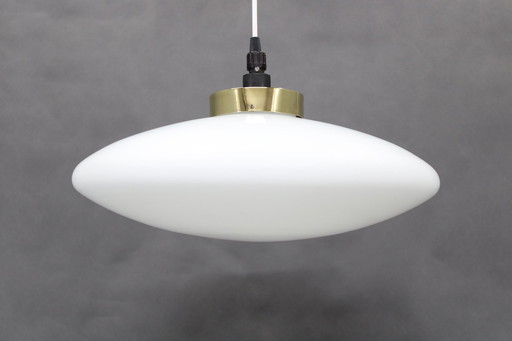 1970S Ufo Glass Pendant Light, Czechoslovakia