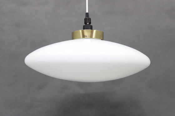 Image 1 of 1970S Ufo Glass Pendant Light, Czechoslovakia