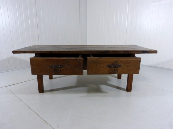 Image 1 of Brutalist 1880's Spanish coffee table