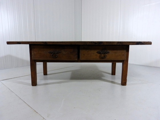 Image 1 of Brutalist 1880's Spanish coffee table