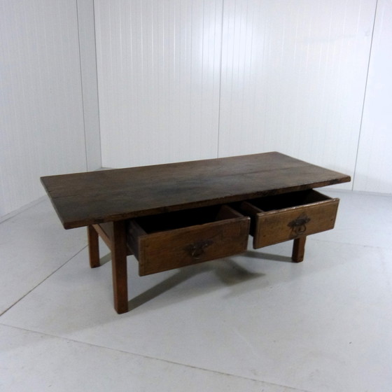 Image 1 of Brutalist 1880's Spanish coffee table