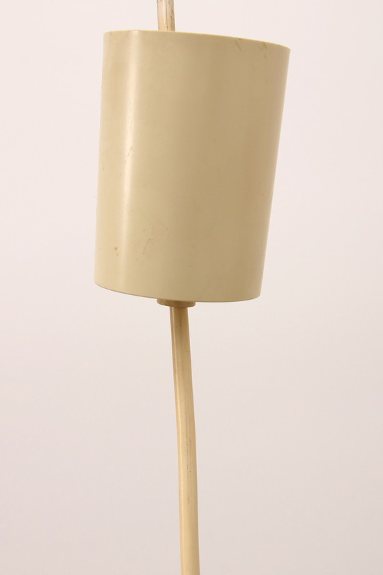 Image 1 of Lampada a sospensione 'Spaghetti' Vintage color crema, anni '60