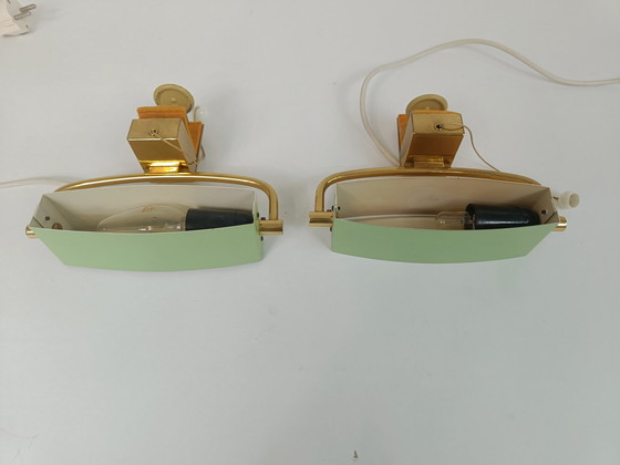 Image 1 of Wall lights by Jacques Biny for Lita