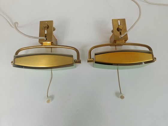 Image 1 of Wall lights by Jacques Biny for Lita