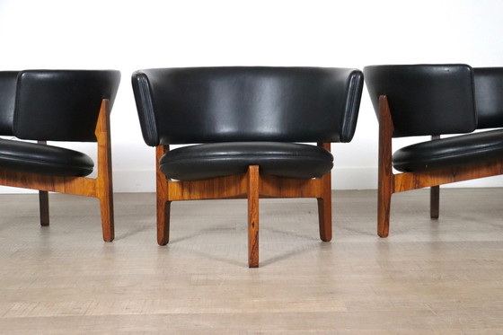 Image 1 of Sven Ellekaer Lounge Chairs And Stools Christian Linneberg 1962