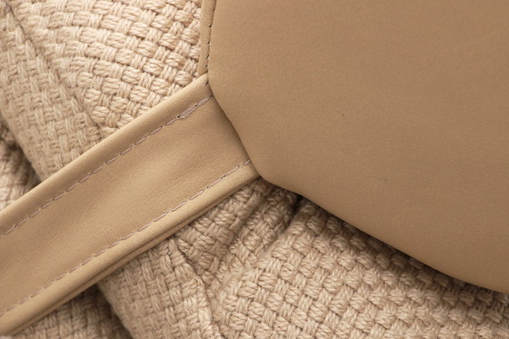 Image 1 of Vintage Lounge armchair reupholstered from the 1960s in the style of Knoll.