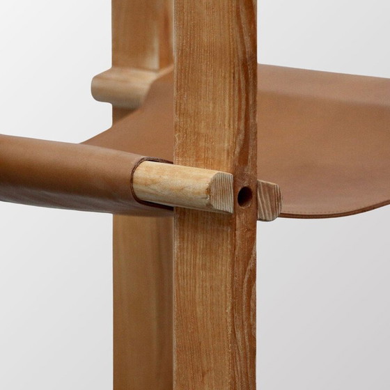 Image 1 of A pair of pinwood armchairs by Ate Van Apeldoorn, Pays-Bas 1970