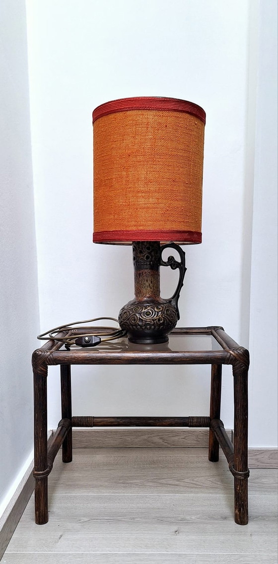 Image 1 of Lampada lava Fat in ceramica vintage W-Germany, anni '70