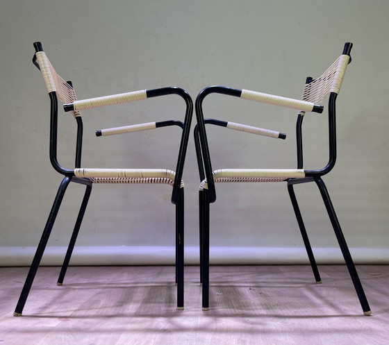 Image 1 of Pair Of "Scoubidou" Armchairs