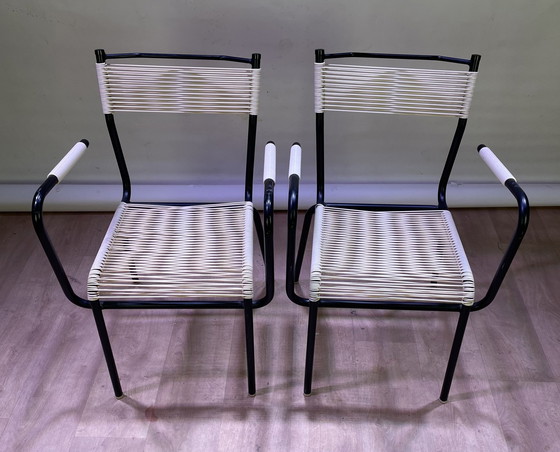 Image 1 of Pair Of "Scoubidou" Armchairs