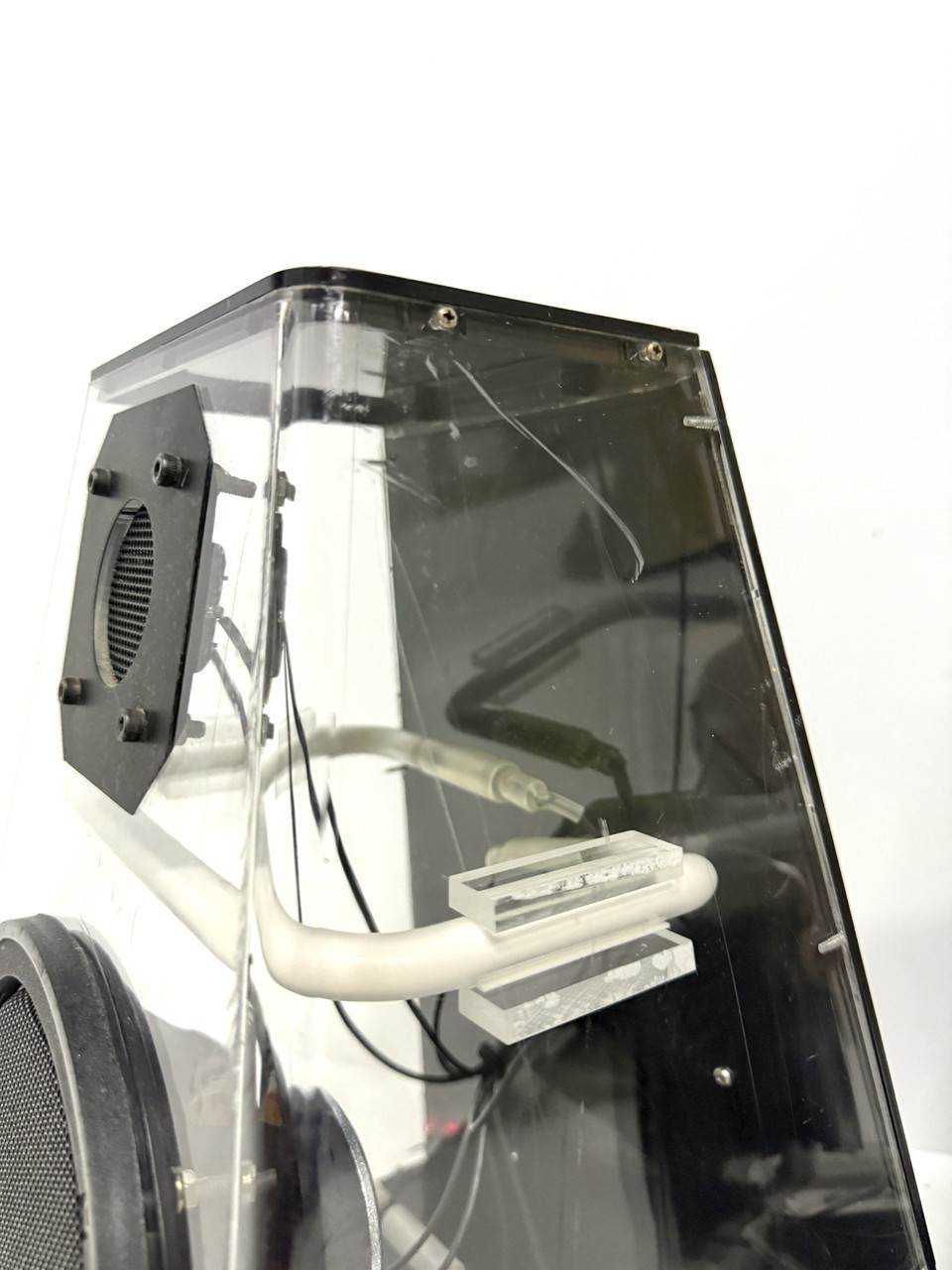 スピーカー・ウーファー CLEO AUDIO SPEAKERS by CICENA Vintage Cicena Cleo Neon Speakers, 1980s Music-activated