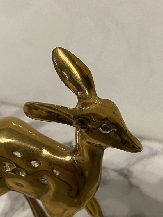 Image 1 of Vintage Koperen Bambi'S