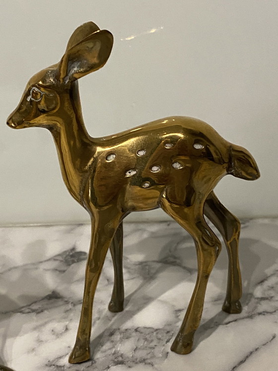 Image 1 of Vintage Koperen Bambi'S