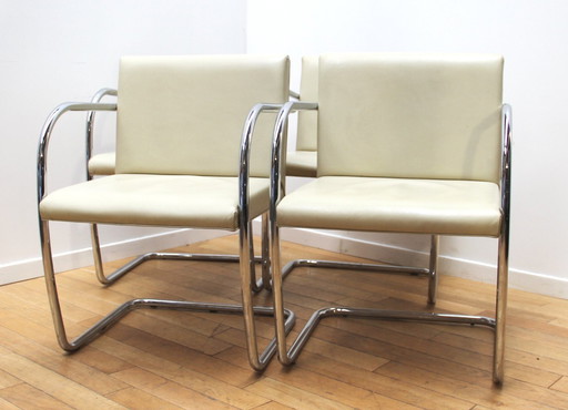 Suite Of 4 Design Armchairs, Italy