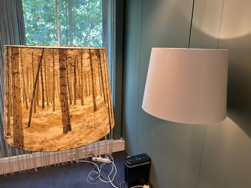 2x Brunklaus Shady Tree Suspension Lamp White