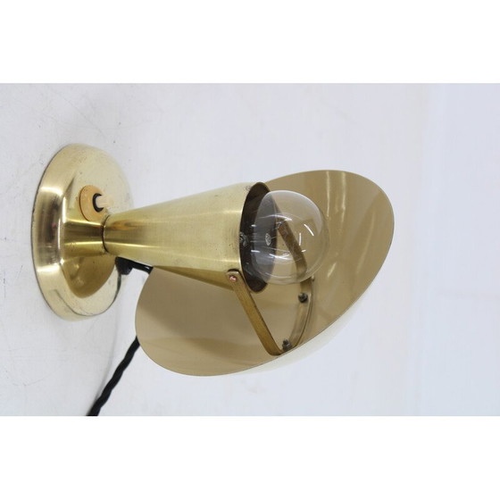 Image 1 of Vintage Bauhaus mushroom-shaped table lamp, Czechoslovakia 1930