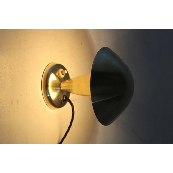 Image 1 of Vintage Bauhaus mushroom-shaped table lamp, Czechoslovakia 1930