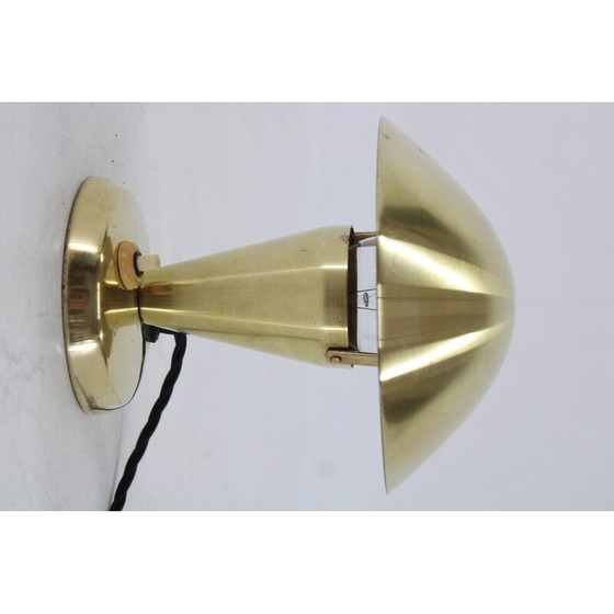 Image 1 of Vintage Bauhaus mushroom-shaped table lamp, Czechoslovakia 1930