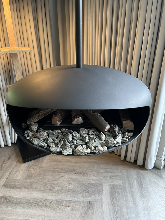 Image 1 of Hein Haugaard UFO bioethanol fireplace hanging black