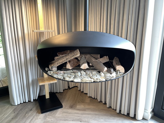 Image 1 of Hein Haugaard UFO bioethanol fireplace hanging black