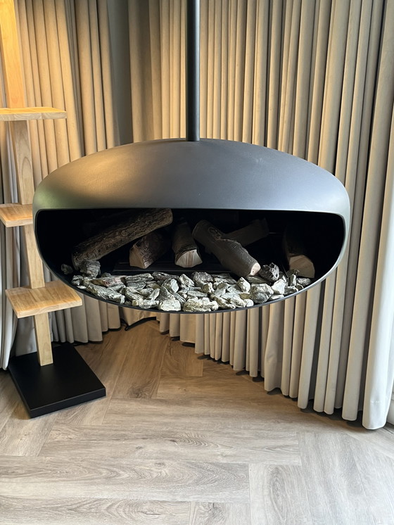 Image 1 of Hein Haugaard UFO bioethanol fireplace hanging black