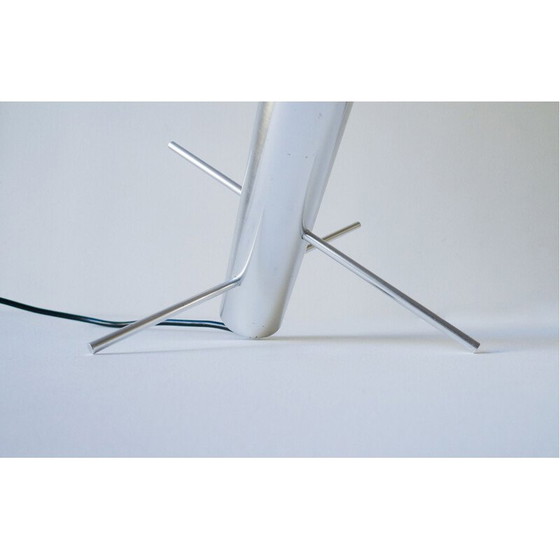 Image 1 of Lampada da tavolo vintage modernista a forma di cricket di Otto Wasch per Raak Amsterdam, 1960