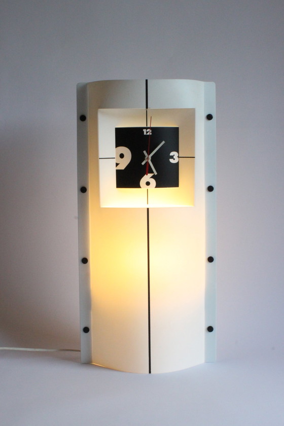 Image 1 of Slamp Timelight clock and lamp by Romeo Guaricci & Samuel Parker