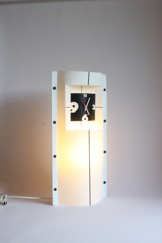 Image 1 of Slamp Timelight clock and lamp by Romeo Guaricci & Samuel Parker