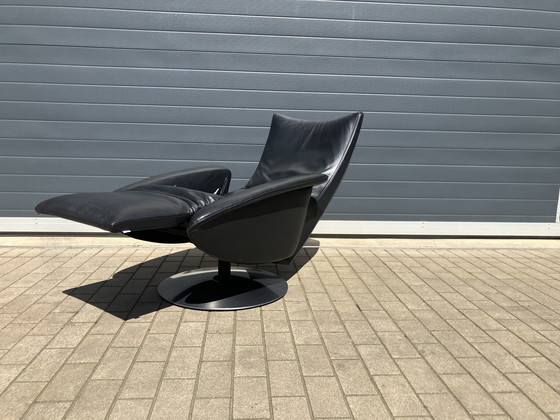 Image 1 of Jori Nido Relax TV Chair Multi-move en cuir noir