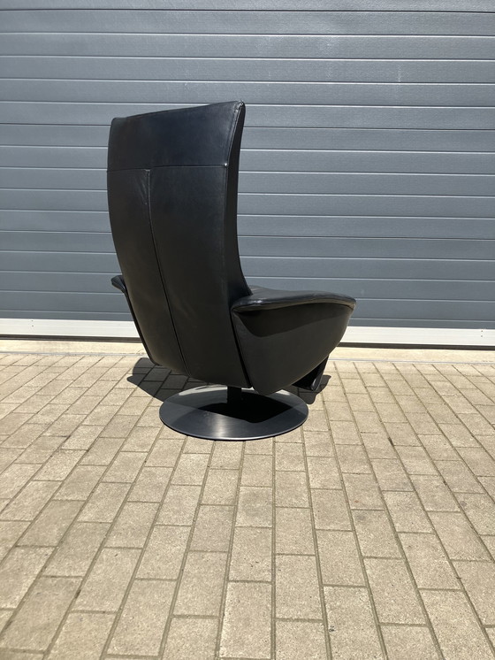 Image 1 of Jori Nido Relax TV Chair Multi-move en cuir noir