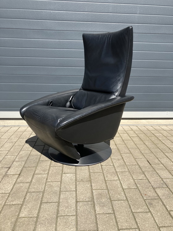 Image 1 of Jori Nido Relax TV Chair Multi-move en cuir noir