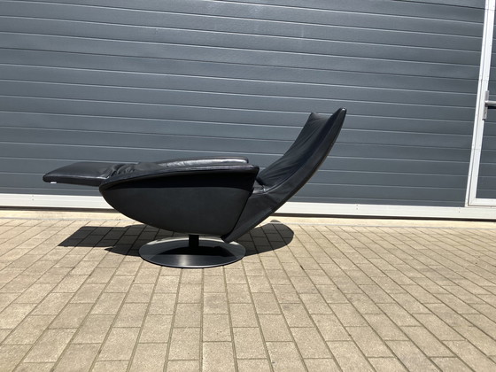 Image 1 of Jori Nido Relax TV Chair Multi-move en cuir noir