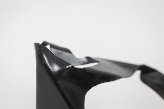 Image 1 of Jean Campa. Abstract sculpture in patinated iron. 1980s.